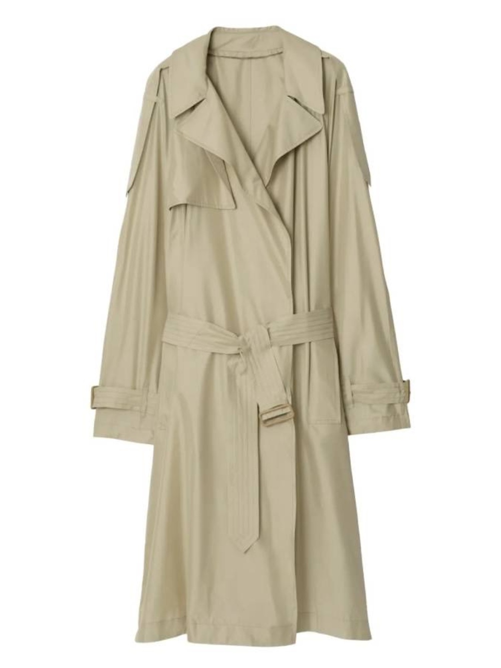 Burberry Long Silk Trench coat